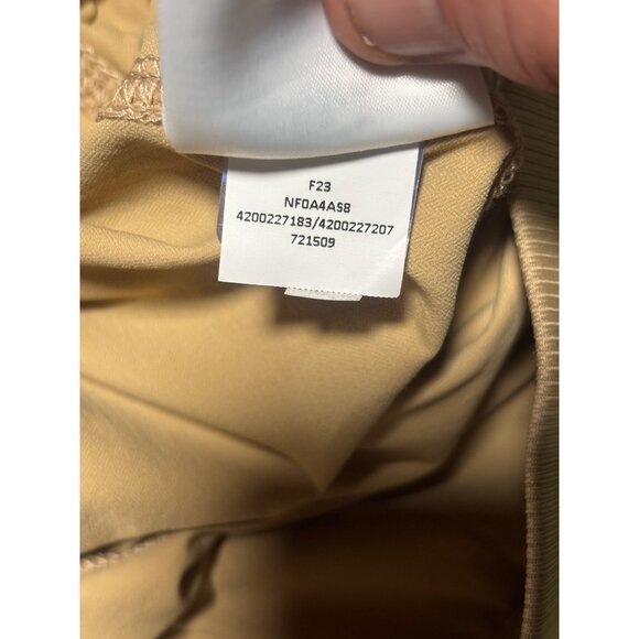 The North Face Womens Aphrdite Pants Size 2X Regular Khaki Stone Tapered Ruched - Picture 13 of 13